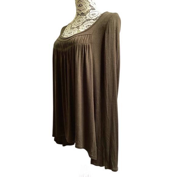 We The Free Love Valley long-sleeve top olive green size M - Picture 4 of 9